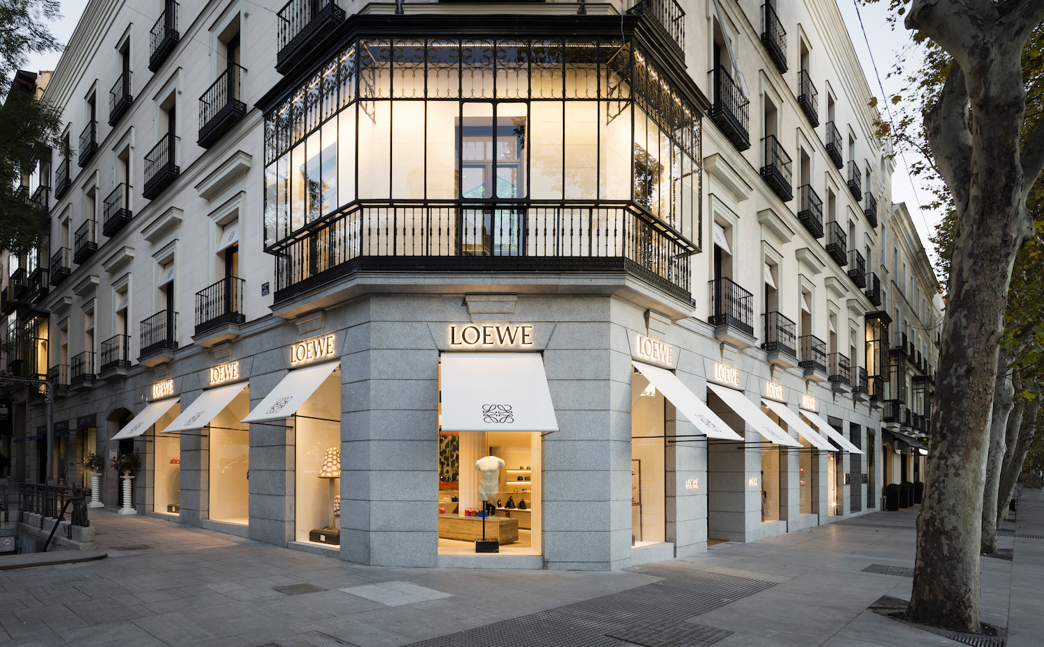 Las tiendas de la calle Serrano en Madrid