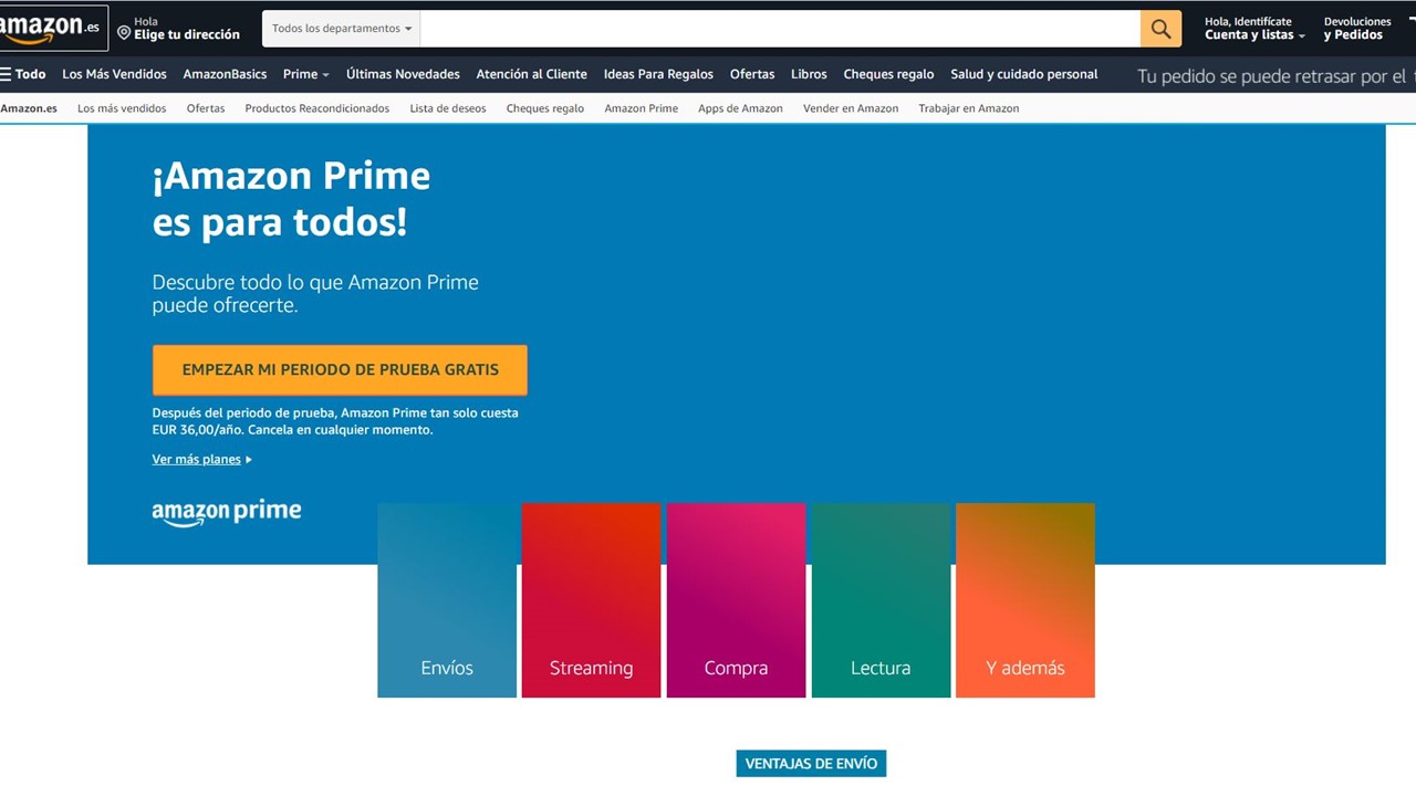 Amazon Prime. ¿Qué es? Enrique Ortega Burgos