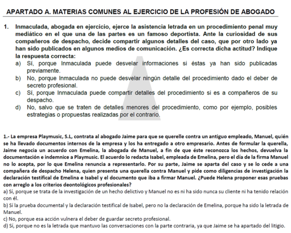 EL EXAMEN DE ACCESO A LA ABOGACÍA PARTE 2 - Enrique Ortega ...