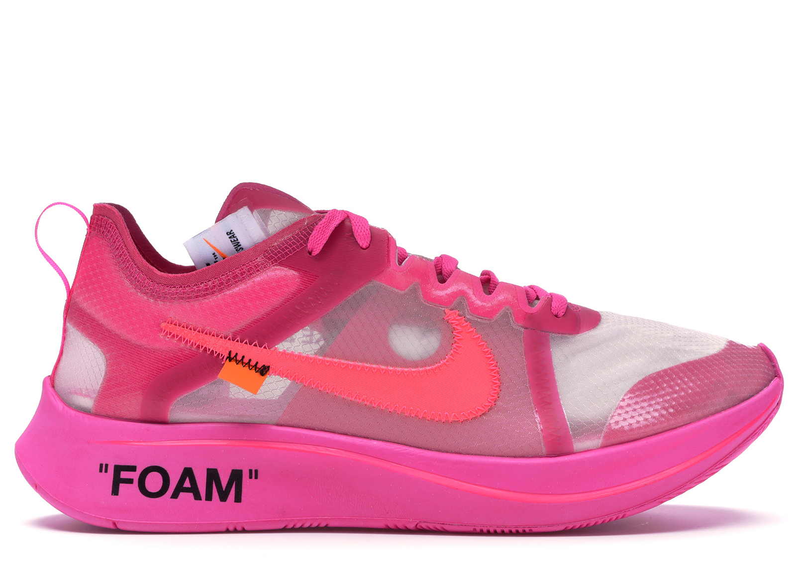 nike off white black pink