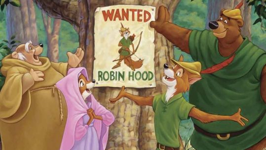 robin hood disney historia Disney